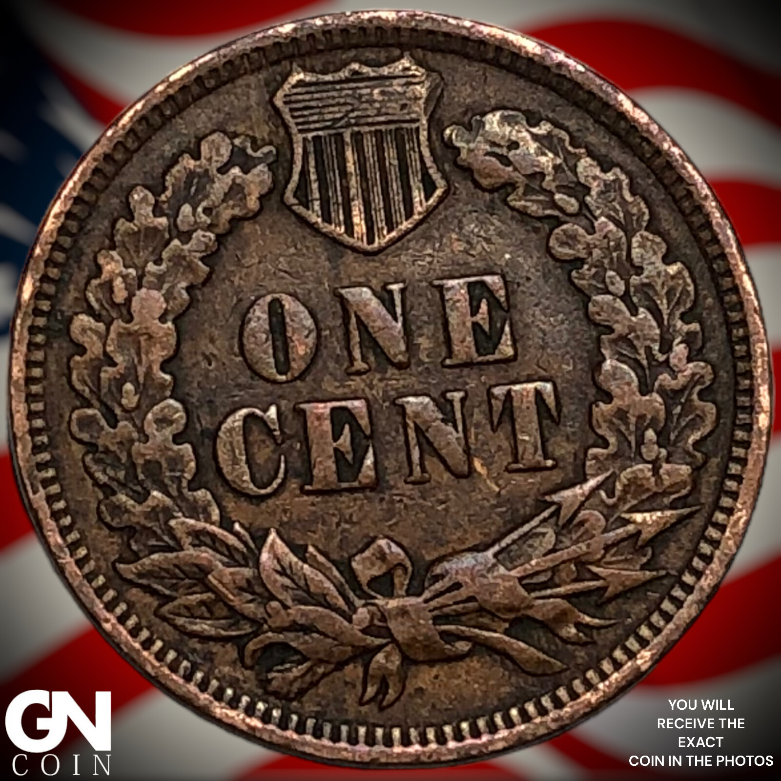 1906 Indian Head Cent Penny X0941