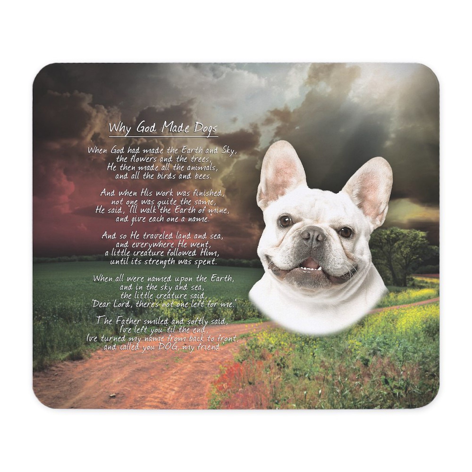 CafePress Godmadedogs(Button) Mousepad  (1094588496)