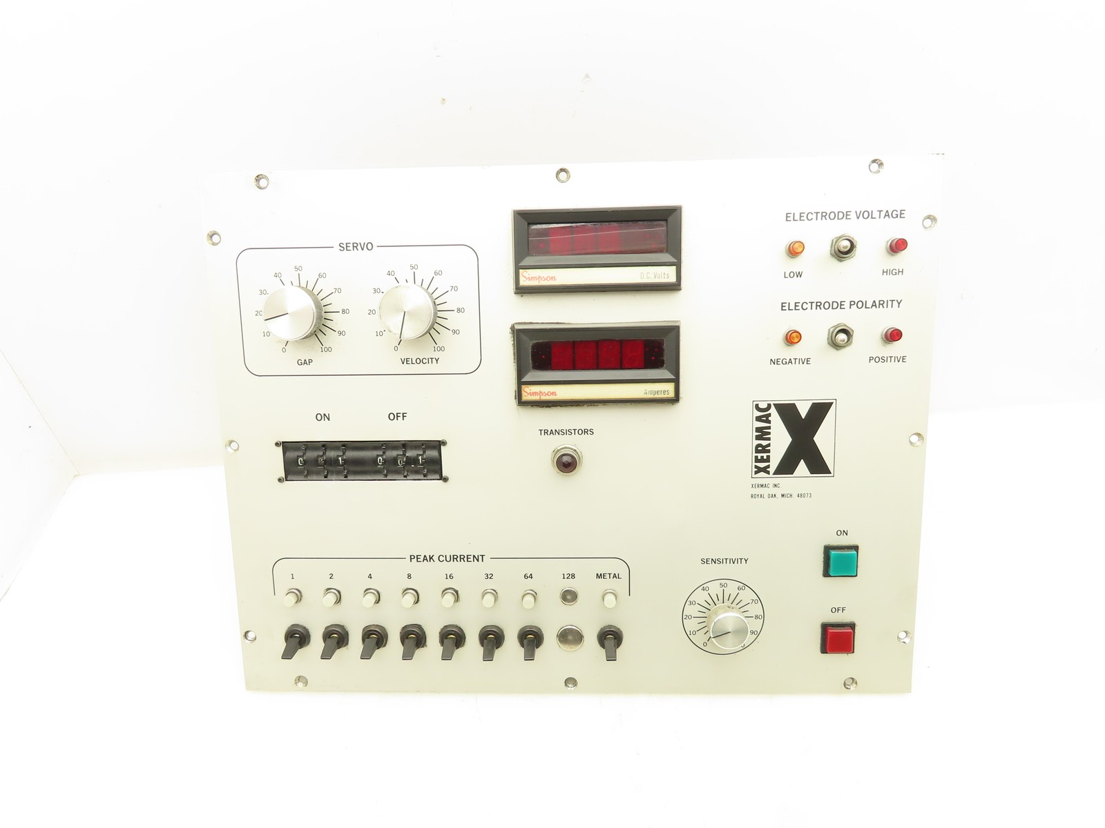 Xermac CNC Panel Meter Servo Switch Board