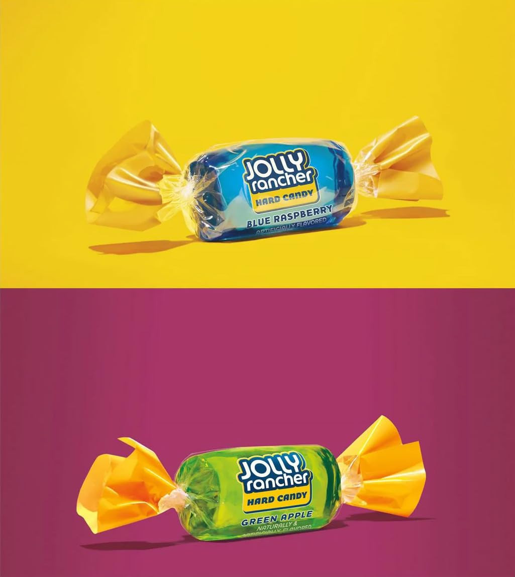 Jolly Ranchers Hard Candy Assorted - 2 LB Bulk Bag (Approximately 150 Pieces) -
