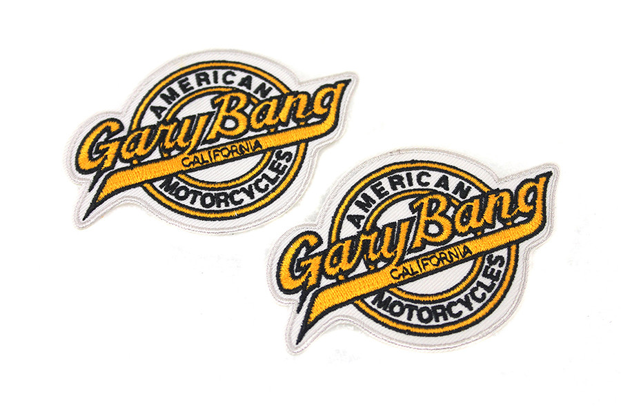 Gary Bang Patch Set fits Harley Davidson