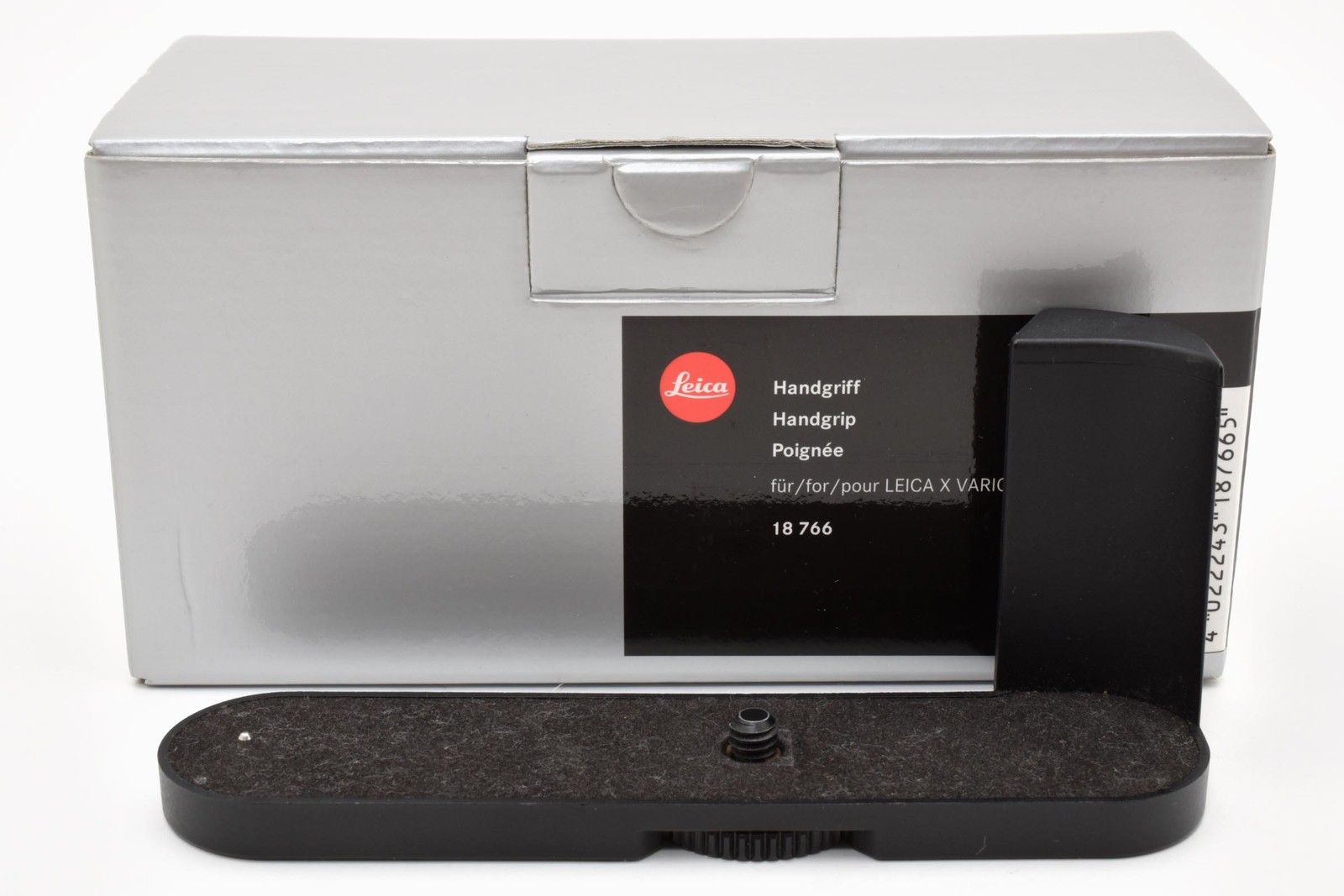 [Top MINT w/Box] Leica 18766 Handgrip for Leica X Vario Camera hand grip JAPAN
