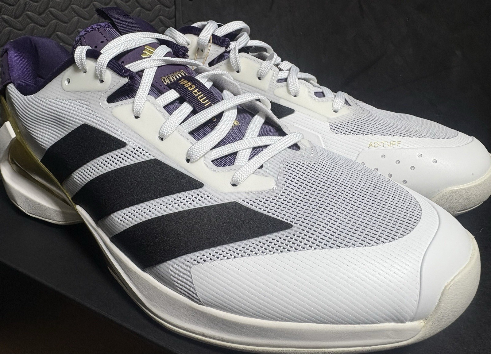 adidas Adizero Ubersonic 5 Tennis/Pickle MENs Size 11.5 NEW w Box/tag FREESHIP