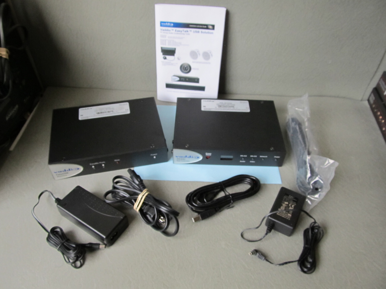 Vaddio WEBBi Web Controller #998-8700-000  & EasyUSB Mixer/Amp #998-8530-000