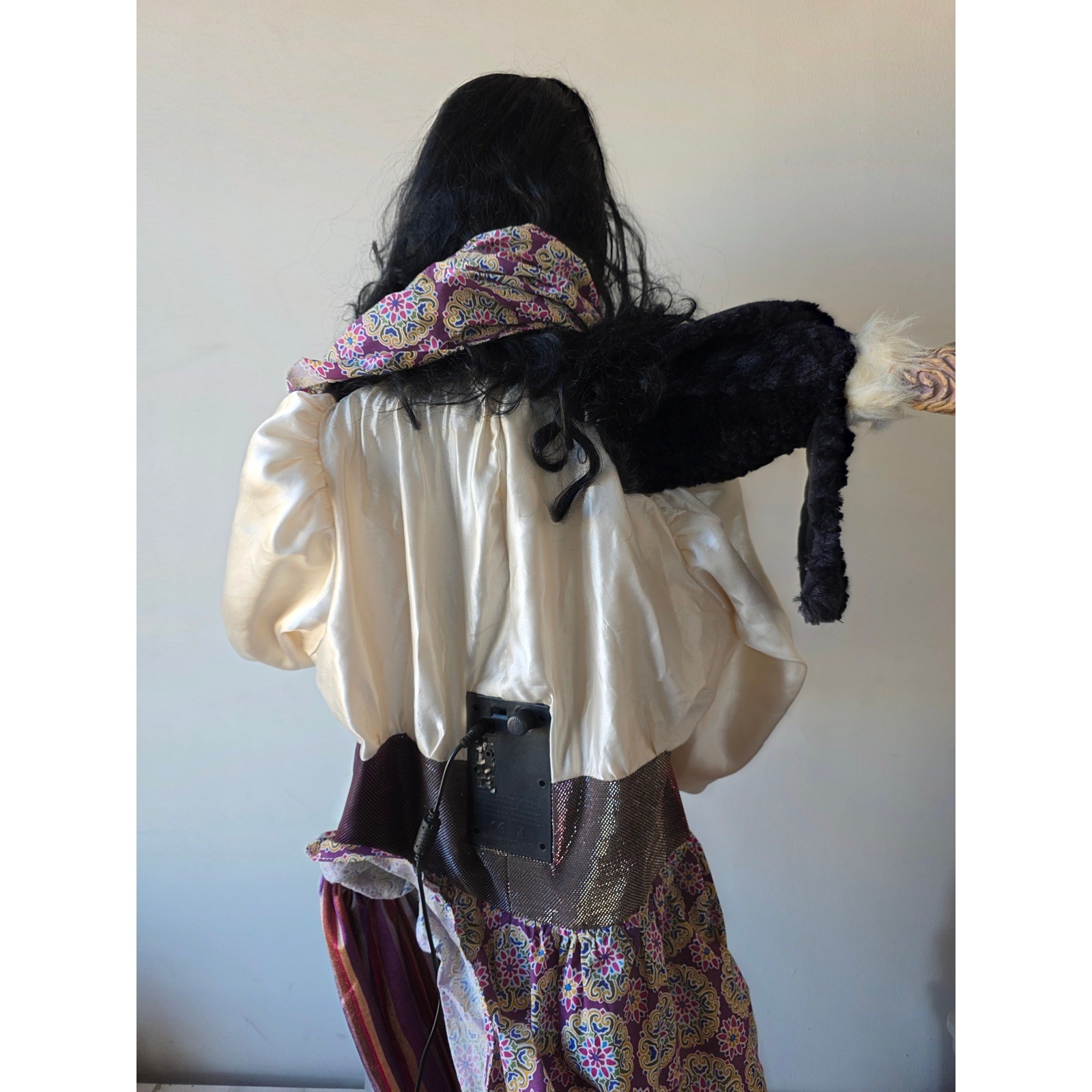 Vintage magic power fortune teller AS IS Halloween vulture life-size