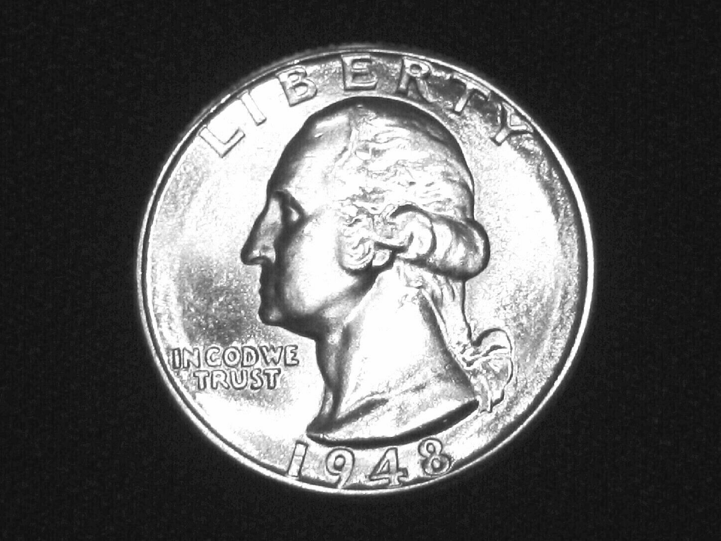 1948-D Washington Quarter --- Gem Uncirculated