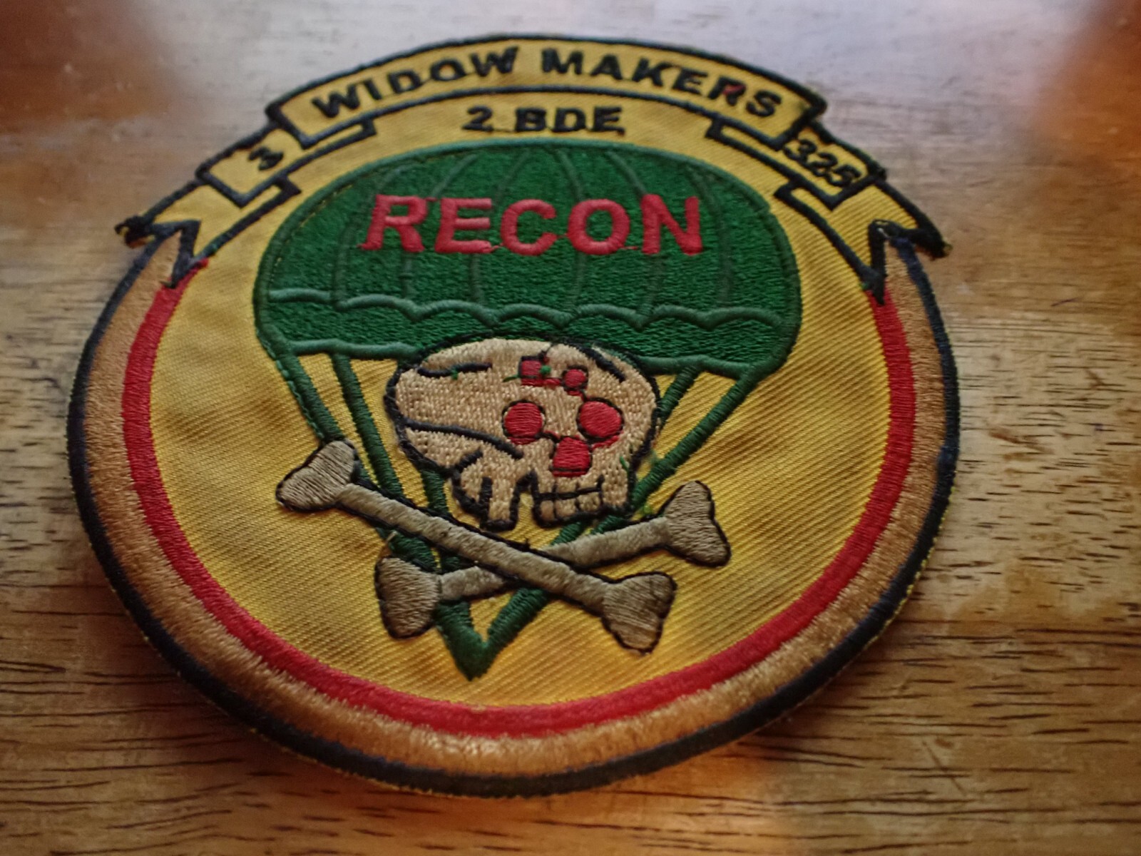 VIETNAM WAR US ARMY 3 2BDE 325 WIDOW MAKERS SPECIAL FORCE  CCC CCN RECON BX V #3