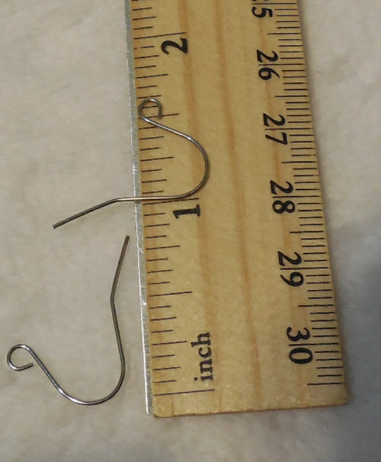500 pcs Ear Wire Stainless Steel 3/4" Basic Fish Hook with Loop Earrings Dangle