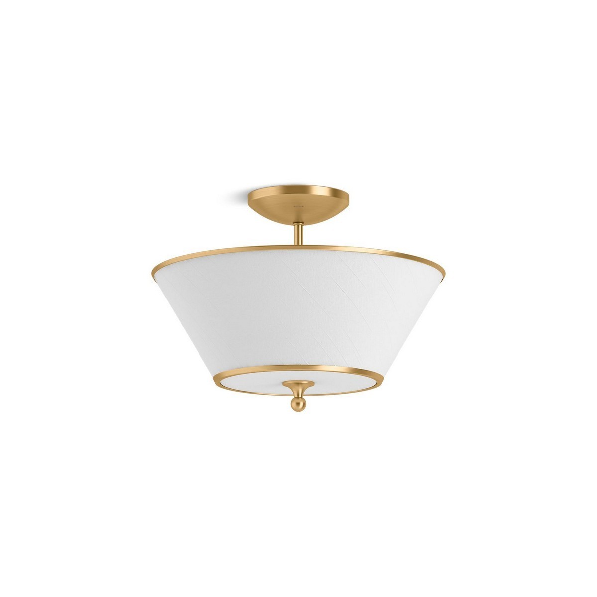 Kohler 27859-FM02-2PL Parohn 16" - 2 Light Flush Mount - Polished Brass (Gold)