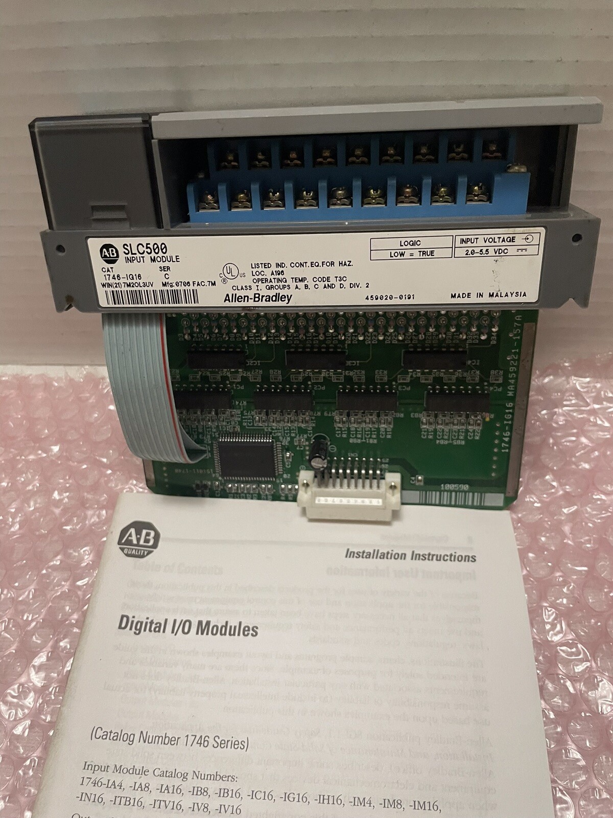 Allen-Bradley 1746-IG16 PLC Input Module New in open box, Ships Same Day!!￼