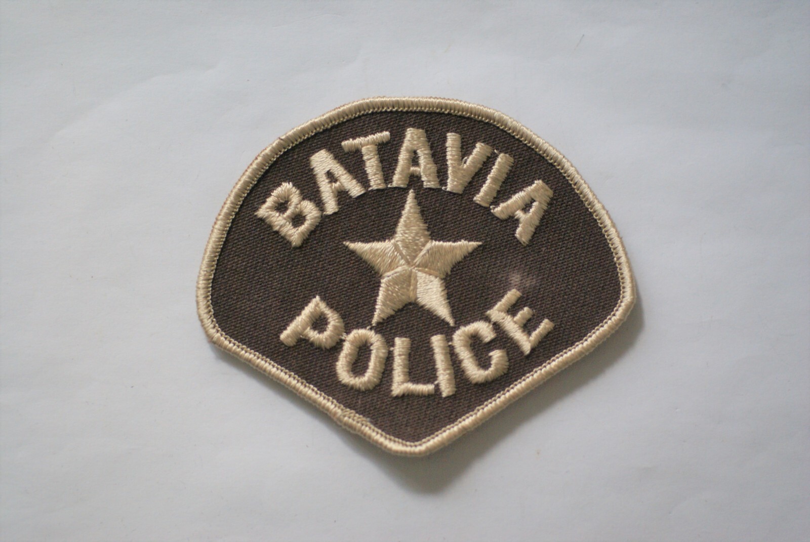 Obsolete Batavia Police patch, Illinois