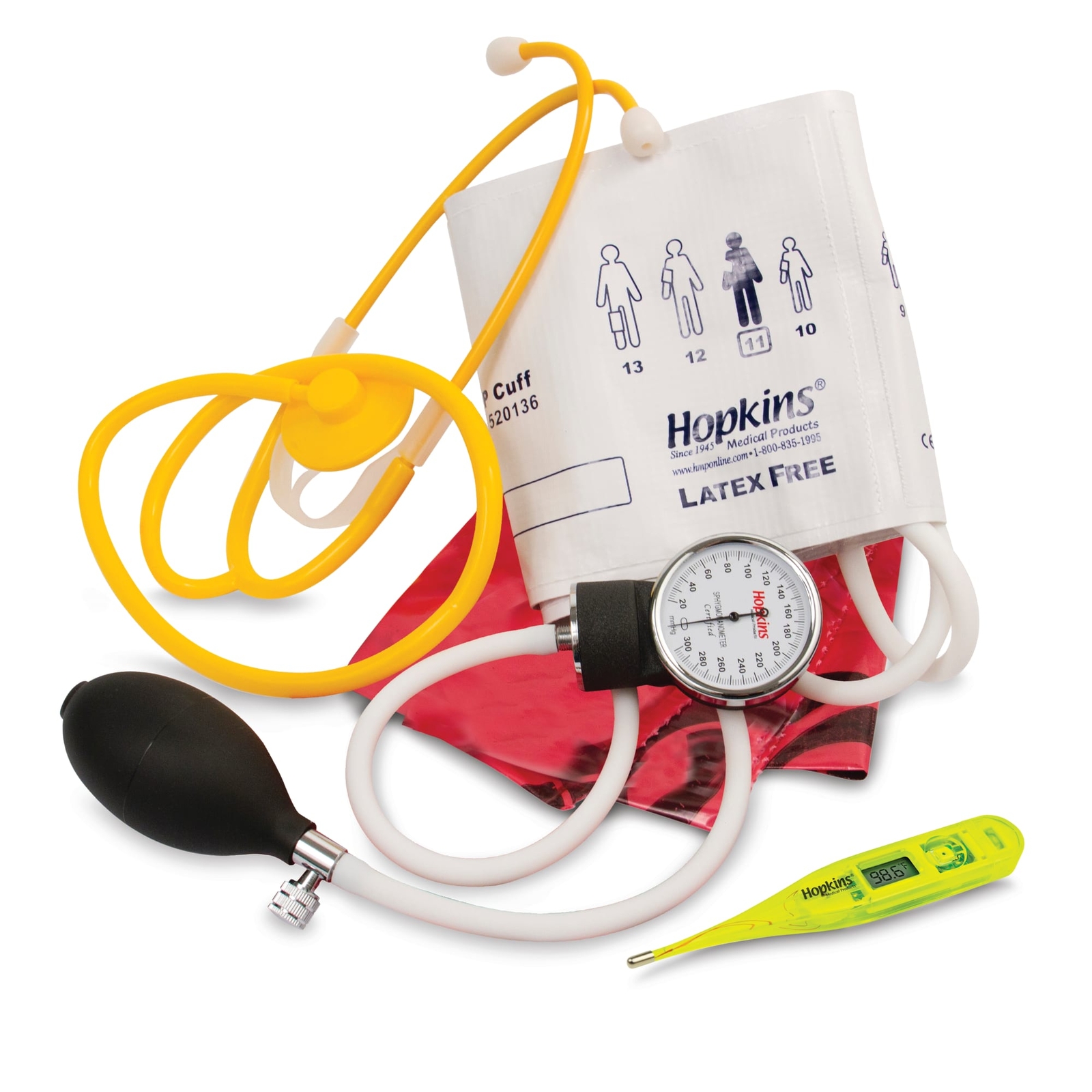 Hopkins Medical MRSA Single Patient Diagnostic Kit Adult, Cuff Size 23cm-33cm