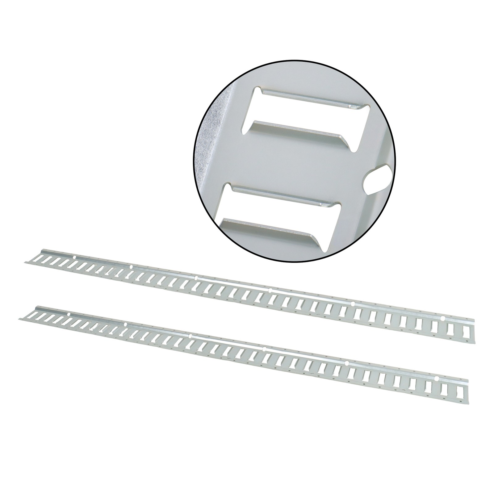 LABLT 4 Pcs Secure Cargo Heavy Load 6' E Track Tie Down Rail System For Truck