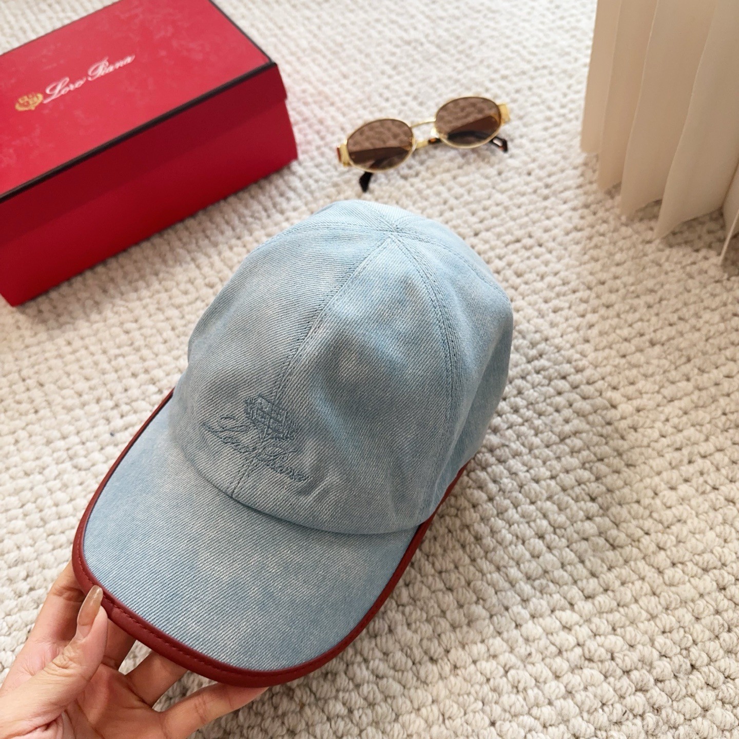 Loro Piana early spring new high-end baseball cap