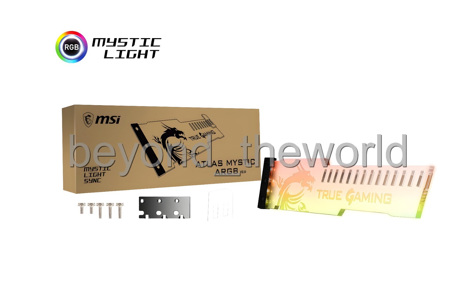 MSI ATLAS MYSTIC ARGB VGA GRAPHICS CARD HOLDER ⭐Tracking⭐
