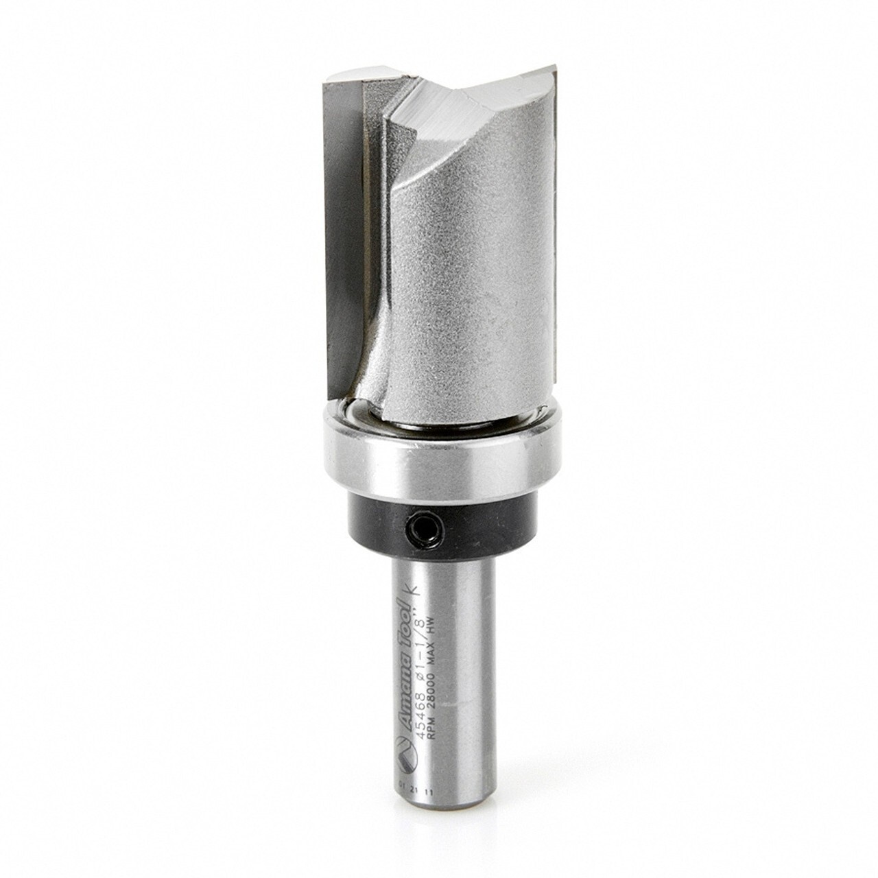 AMANA 45468 1-1/2" PLUNGE BIT 1/2" SHANK W/ TOP BEARING