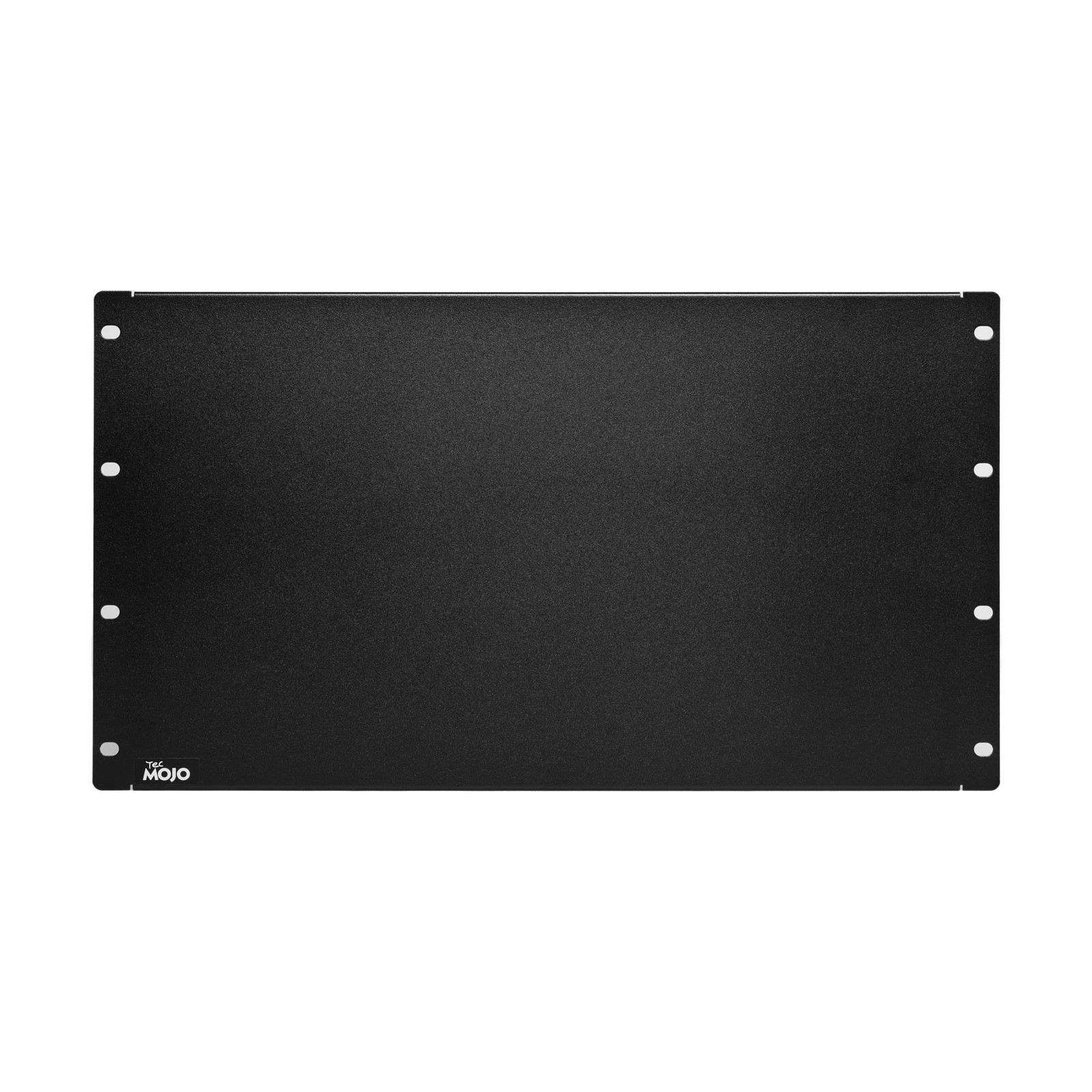 6U Blank Panel, 19inch Server Rack Mount Plate, Solid, Network, Black