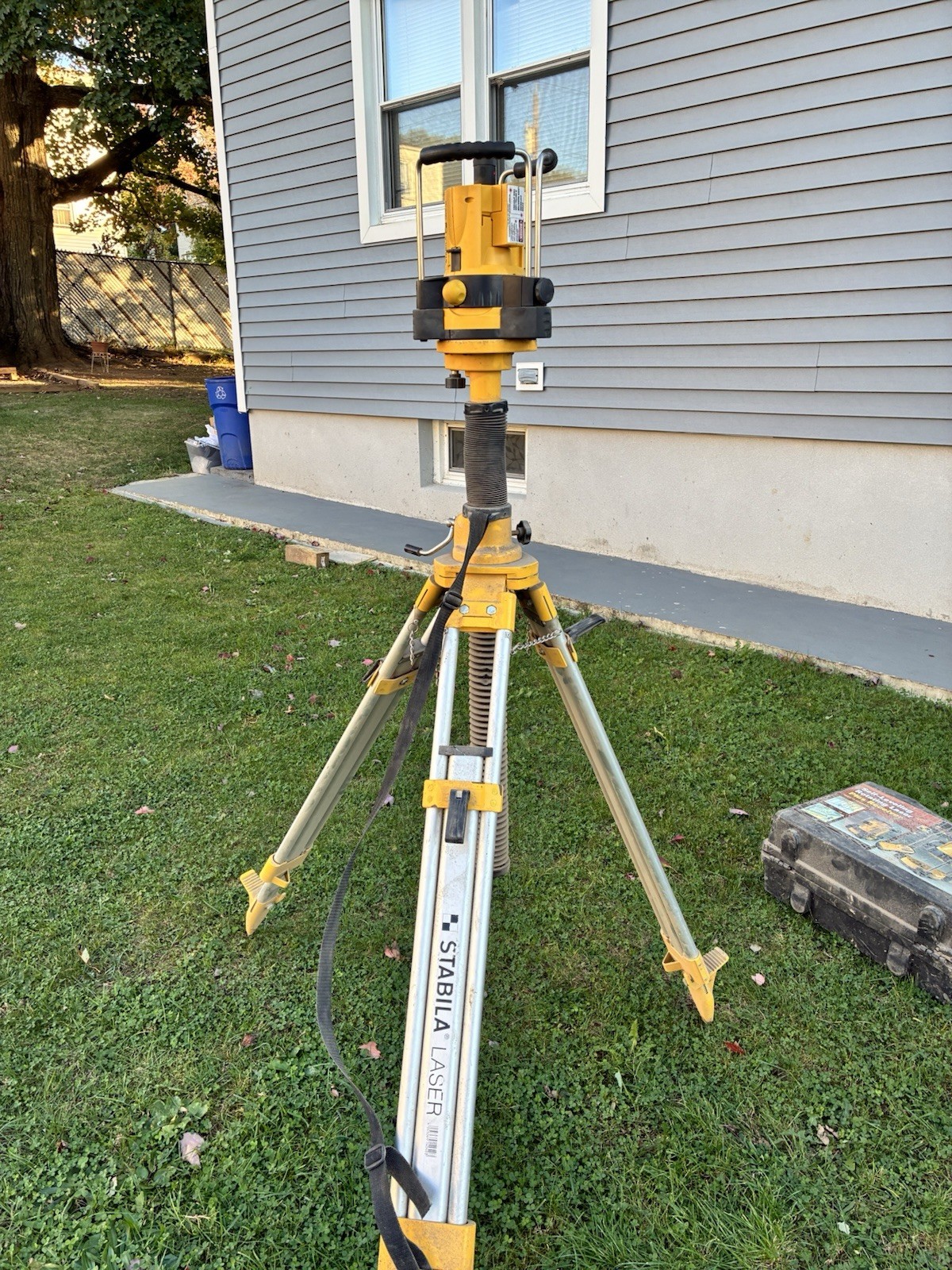 Stabila Laser Self-Leveling Rotating Laser Only Laser and The Triplot Level