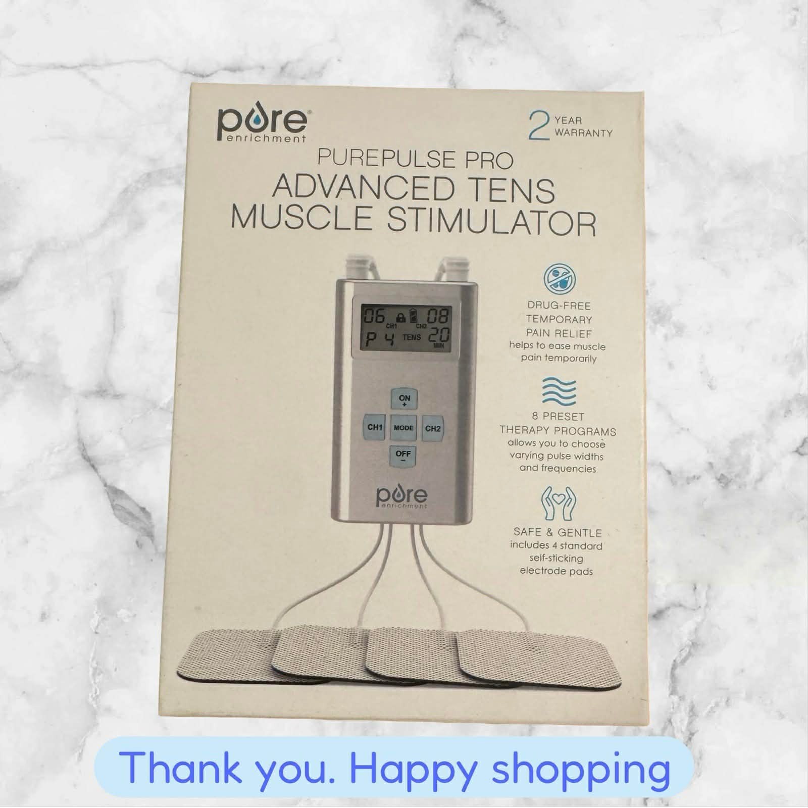 PurePulse Pro Advanced Tens Muscle Stimulator (8860) BRAND NEW SHIPPING
