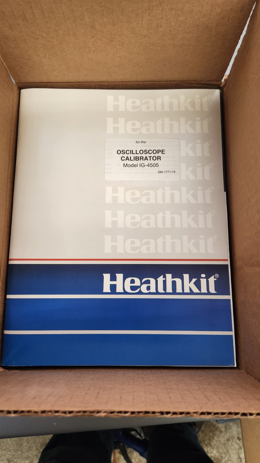 Heathkit IG-4505 Oscilloscope Calibrator UNBUILT kit