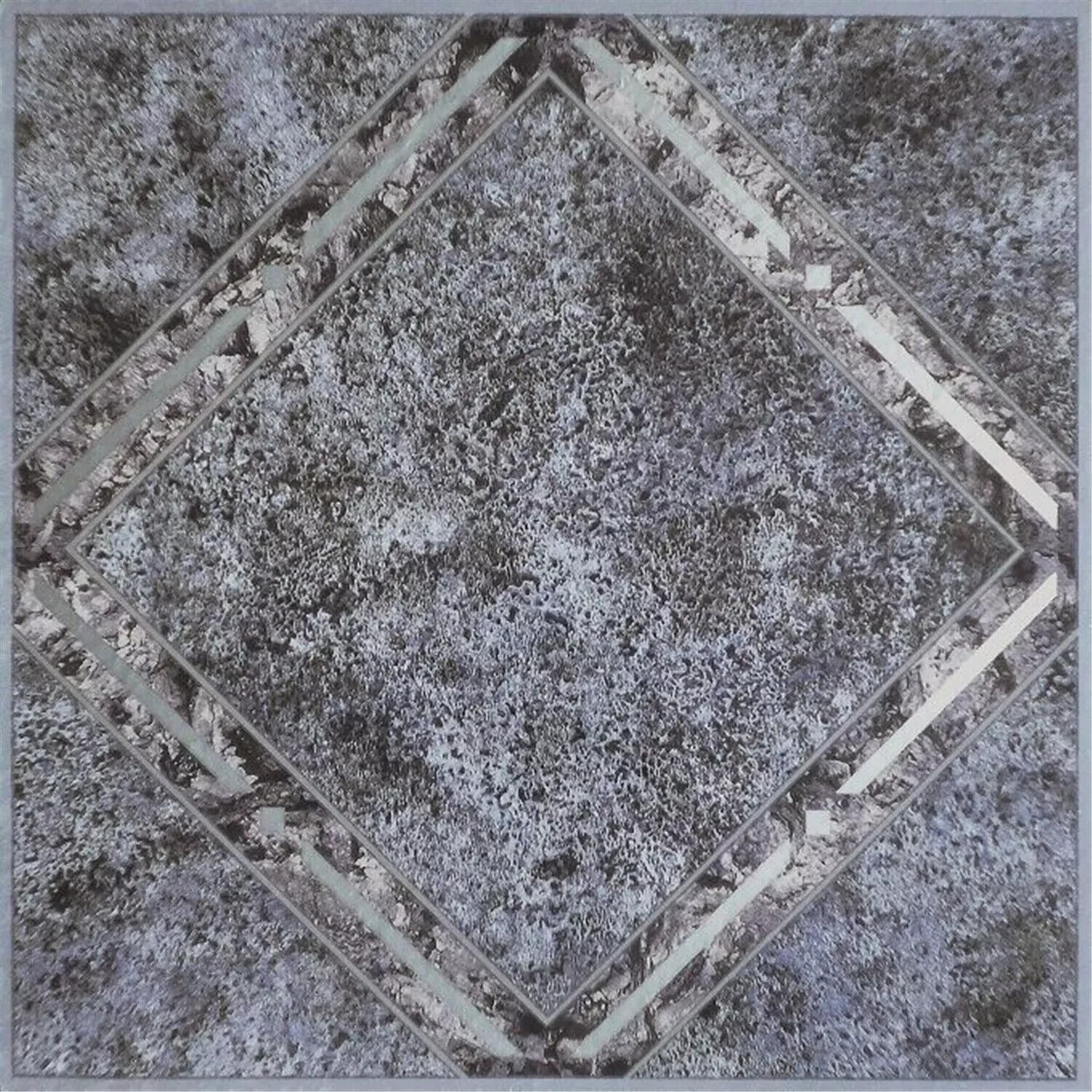 Achim Home Furnishings FTVGM33420 Nexus Self Adhesive Vinyl Floor Tiles Metalli