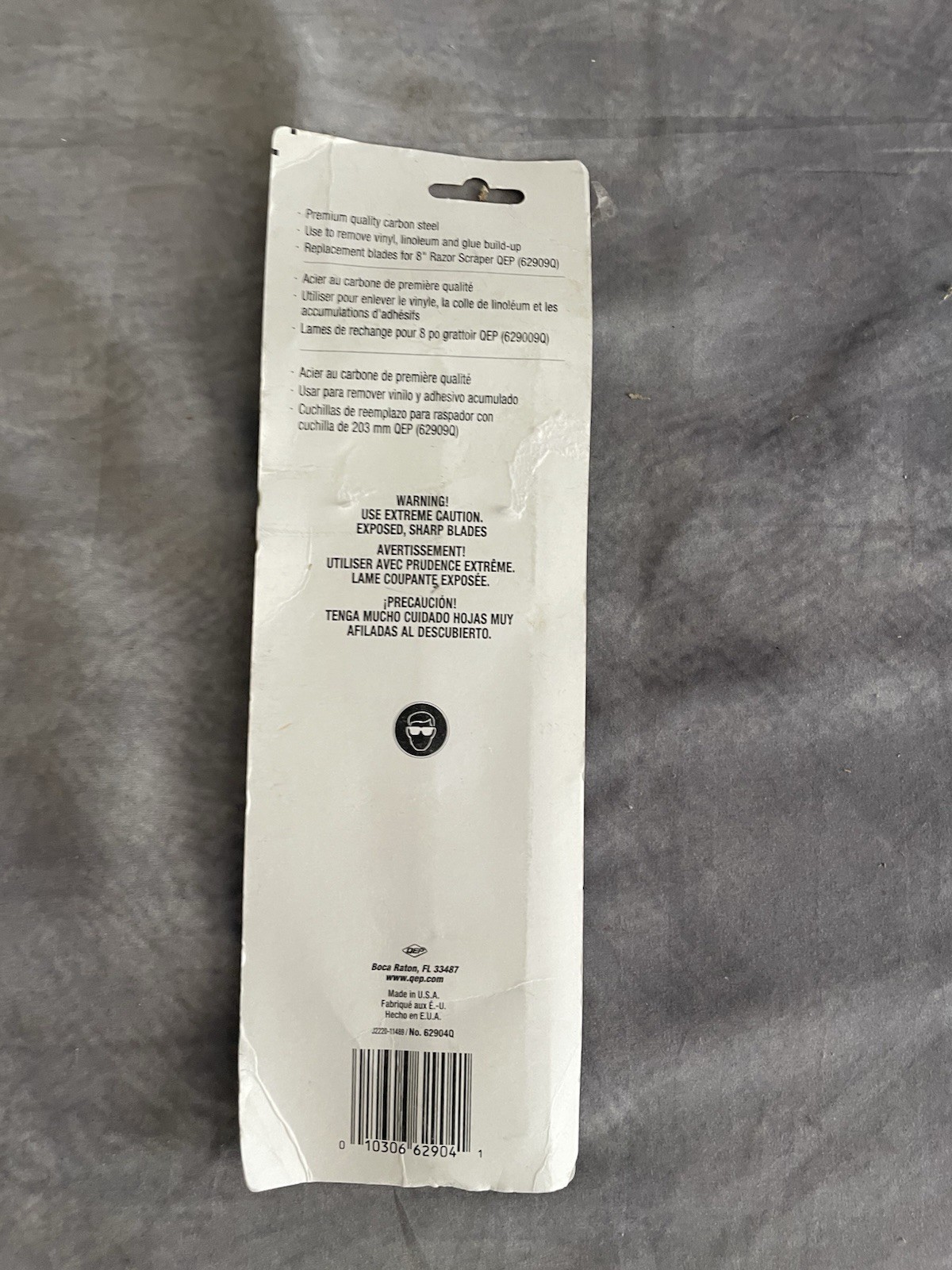 Qep Replacement Razor Blade For Adjustable Floor Scraper & Stripper (NEW)