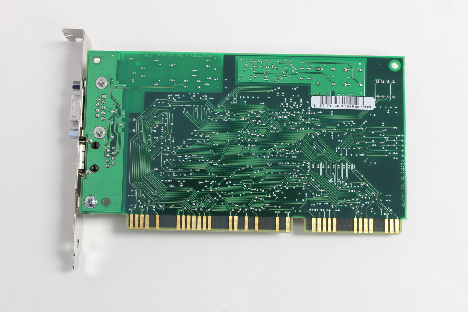 MADGE 52-03 152-047-07S ISA SMART 16/4 AT PLUS RINGNODE TOKEN RING ADAPTER