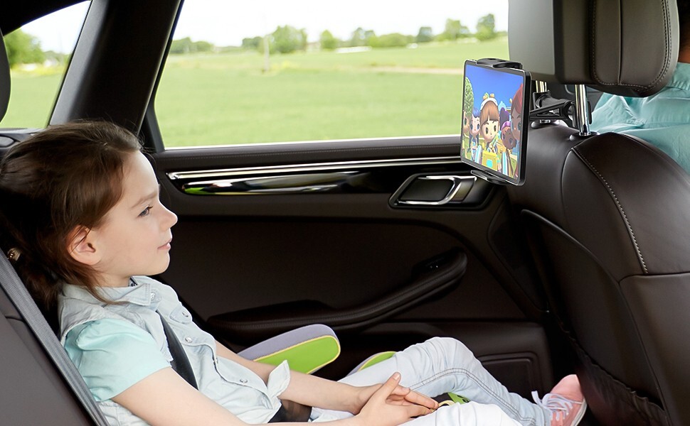 Universal Car Back Seat Headrest Tablet IPAD Phone Mount Holder
