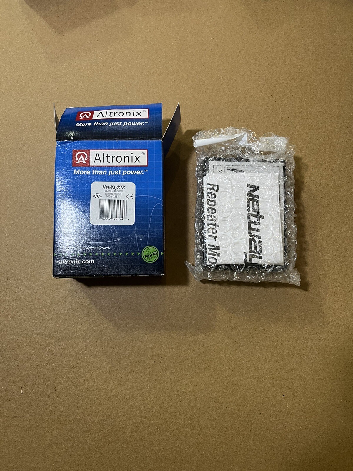 Altronix NetWayXTX PoE/PoE+ 100m Ethernet Extender