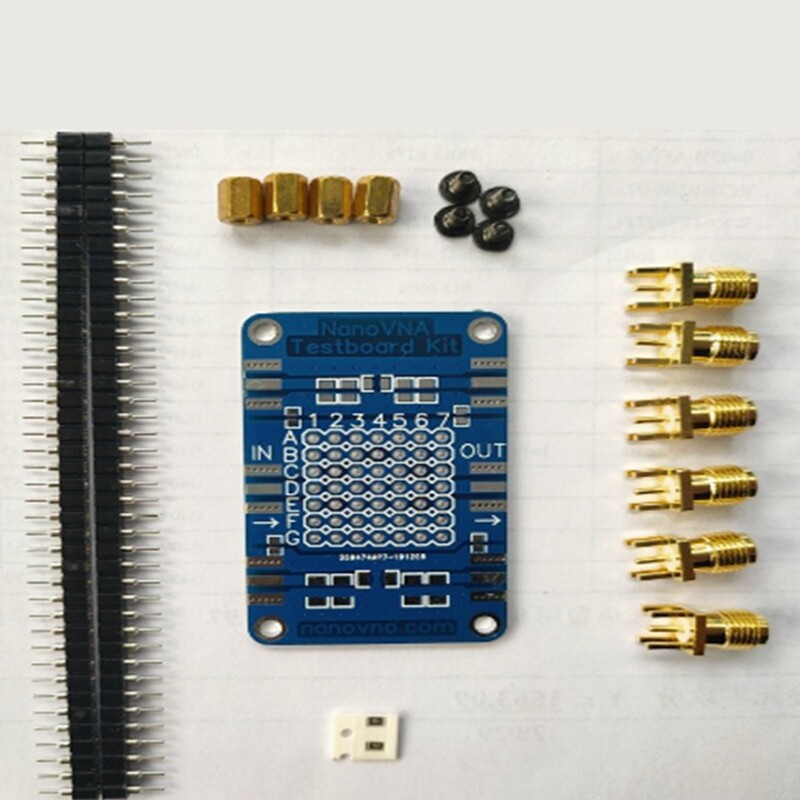 NanoVNA Testboard Demo Board Vector Network Analyzer Testing Board ot16 DIY Kit1