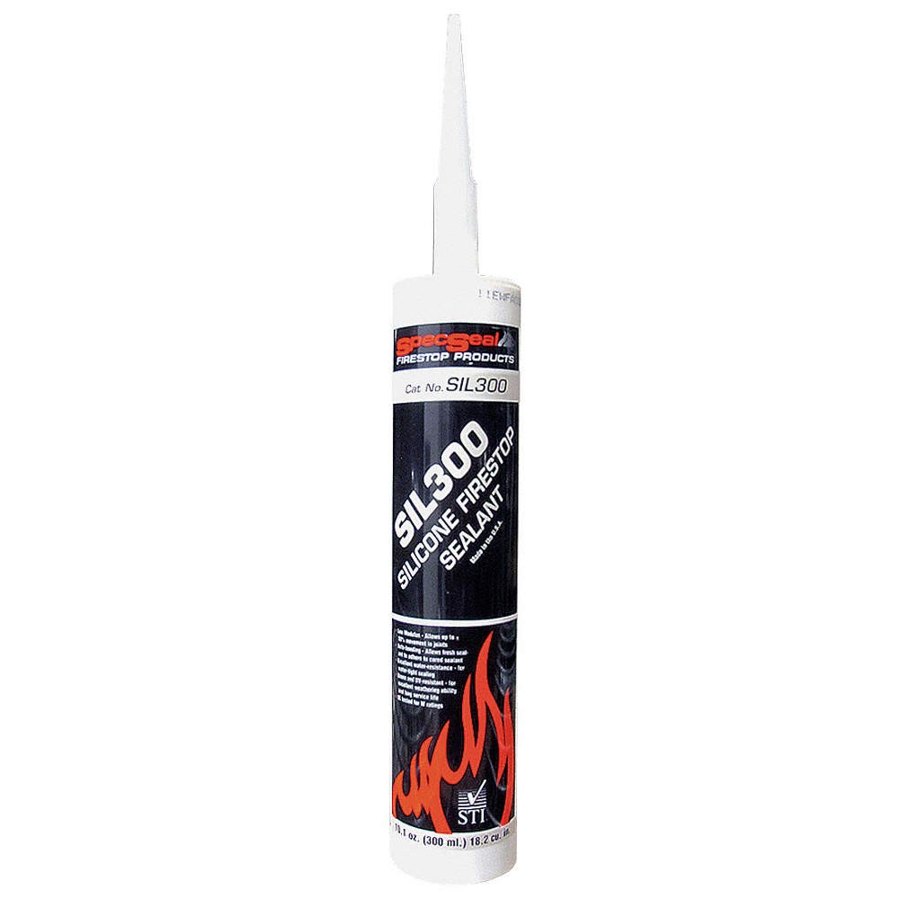 STI SIL300 Fire Barrier Sealant,10.1 oz.,Limestone PK 5