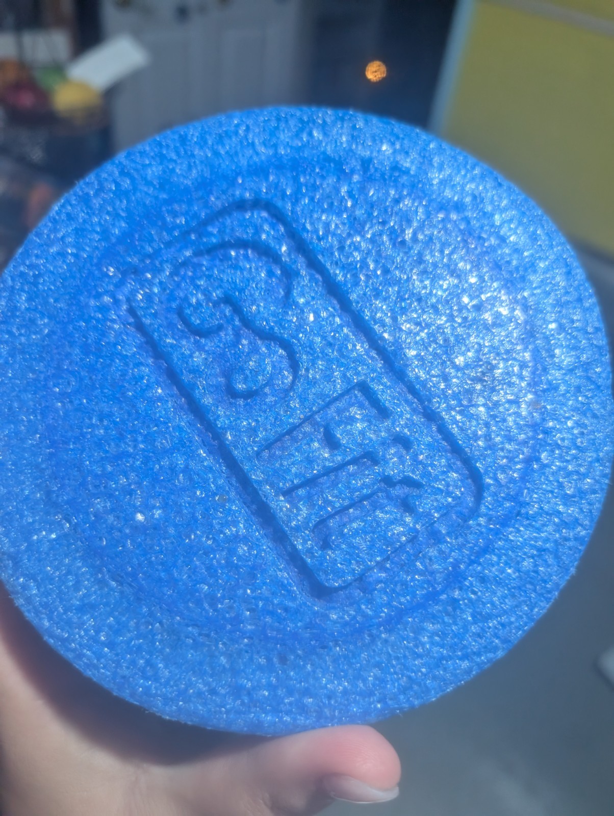 Gofit Foam Roller 24inch In Blue Euc