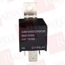 CIT RELAY A3M1ASQ12VDC2D / A3M1ASQ12VDC2D (BRAND NEW)