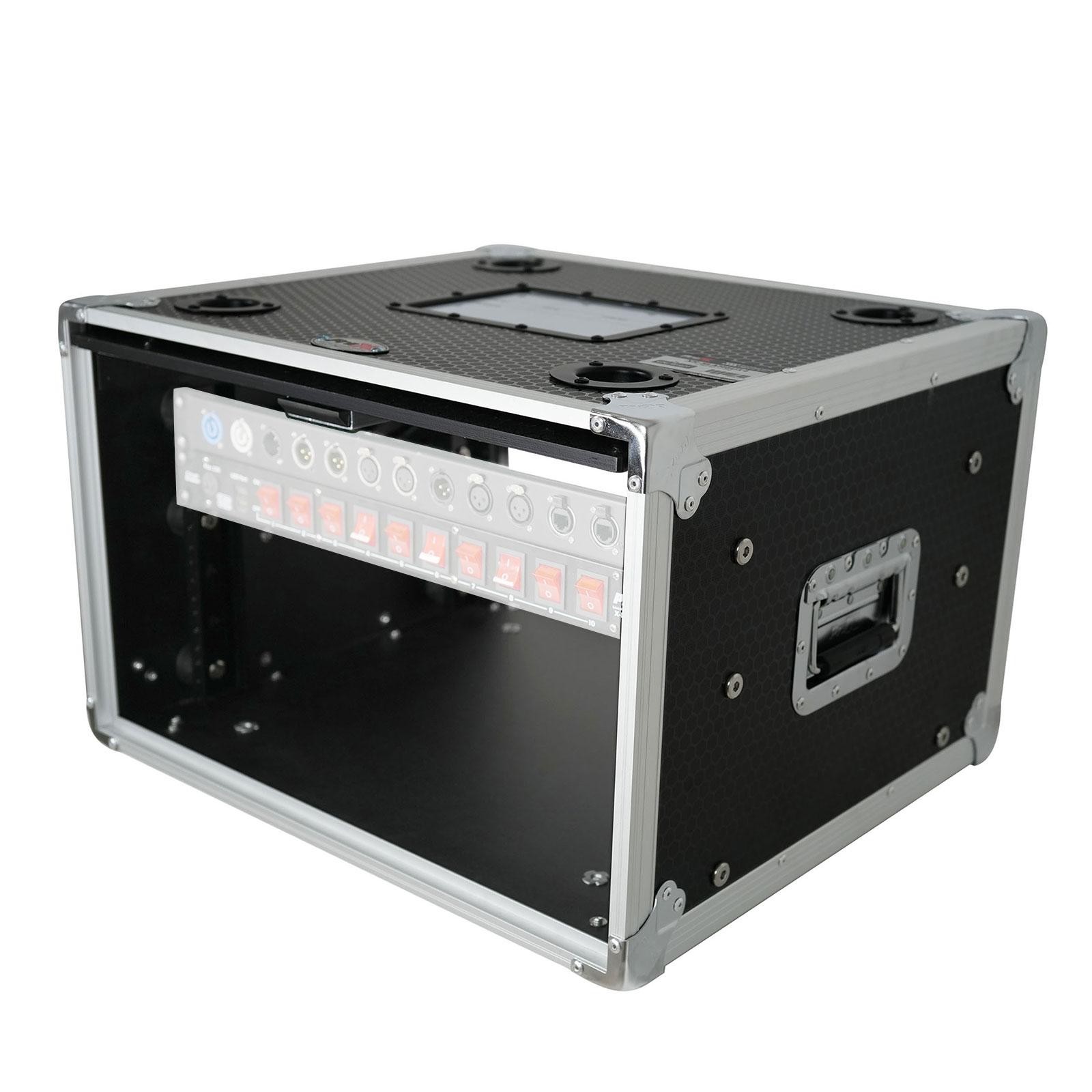 ProX XS-SLAM6U14 6U Vertical Shockmount Rack Case 14" Depth with Doors idjnow