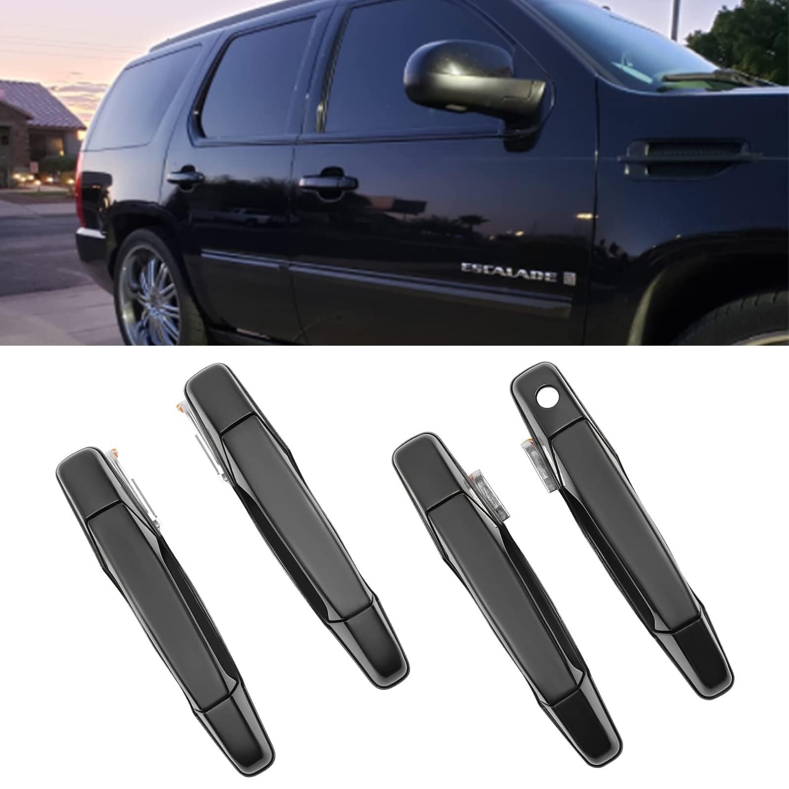 Gledewen Chrome Door Handle for 2007-2013 Chevy/GMC Models