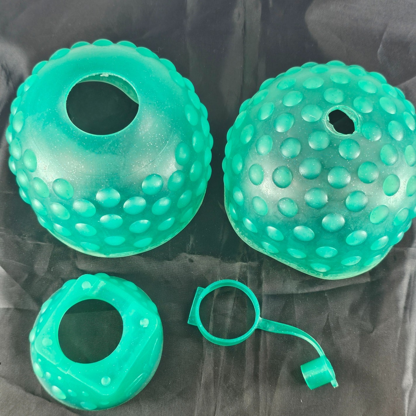 Angel Air Skin Lok Sok Paintball Tank cover 68CI - Aqua - NOS