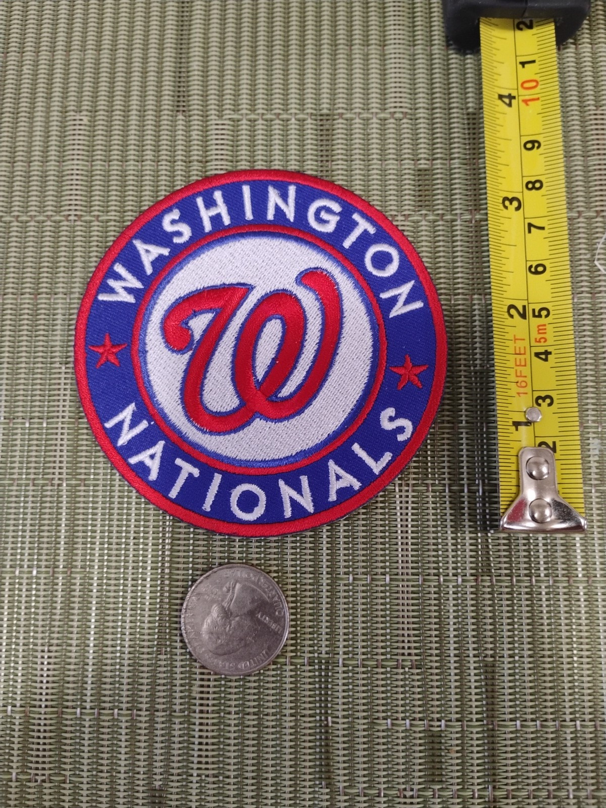 MLB Washington Nationals IRON ON PATCHES