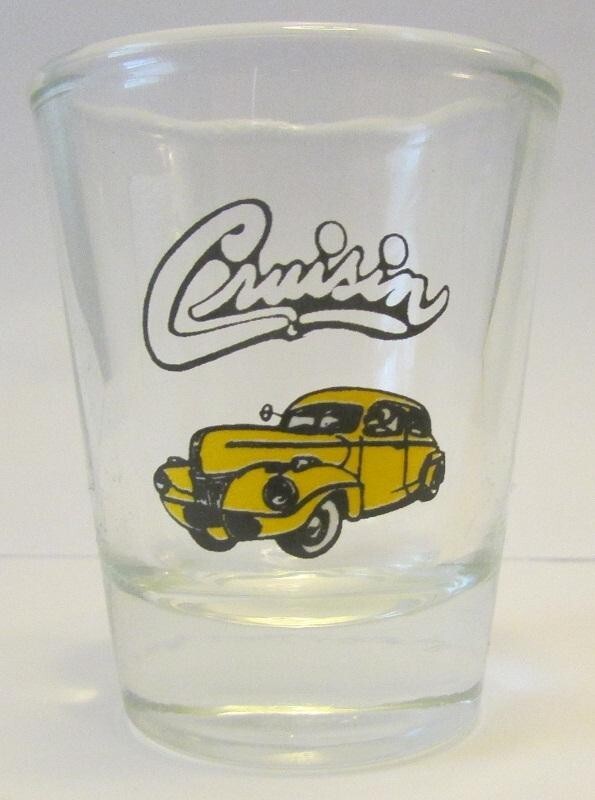Crusin' 1½ Shot Glass