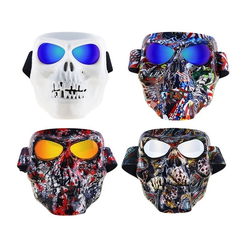 Tactical Airsoft Paintball Protective Mask Full Face Shield Combat Safety Gear