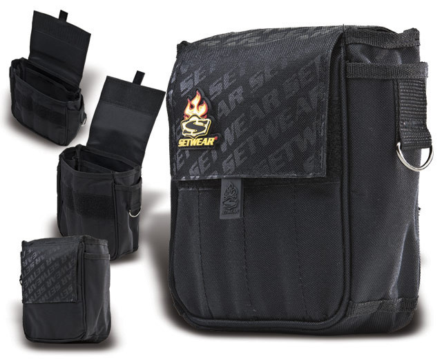New Setwear Small AC Pouch Original Version with Adhseive Strip (Velkro)