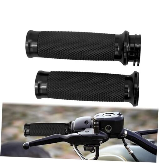Motorcycle 1 inch Grips Handlebar Fit for Harley 25MM Throttle Hand Sportster