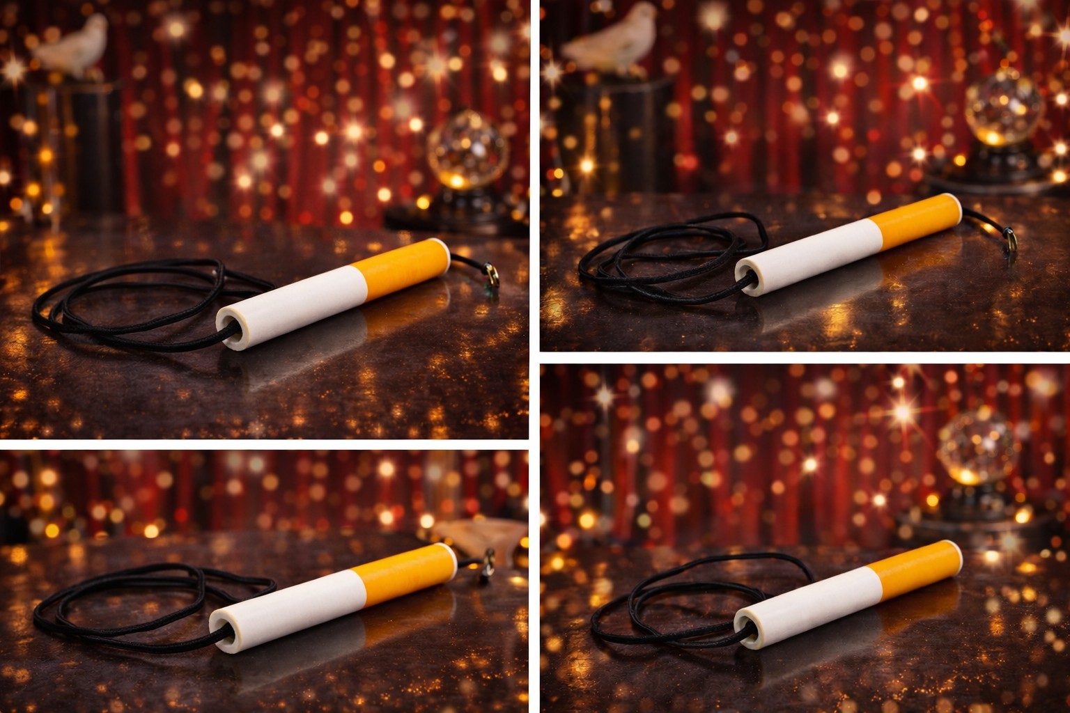 Vanishing Cigarette Up Nose Illusion - Easy to do - Self Working Magic Trick