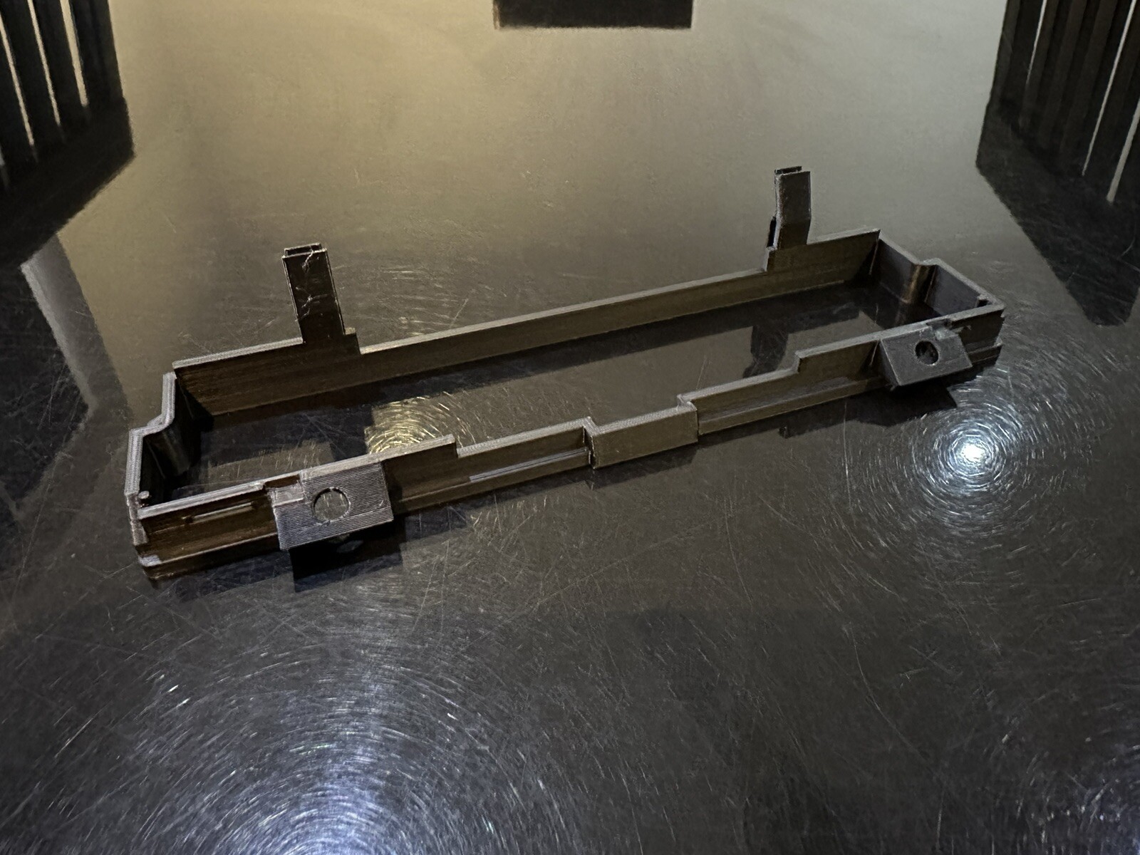 BMW E46 HVAC Climate Control Relocation Bracket - For Double DIN Head Unit