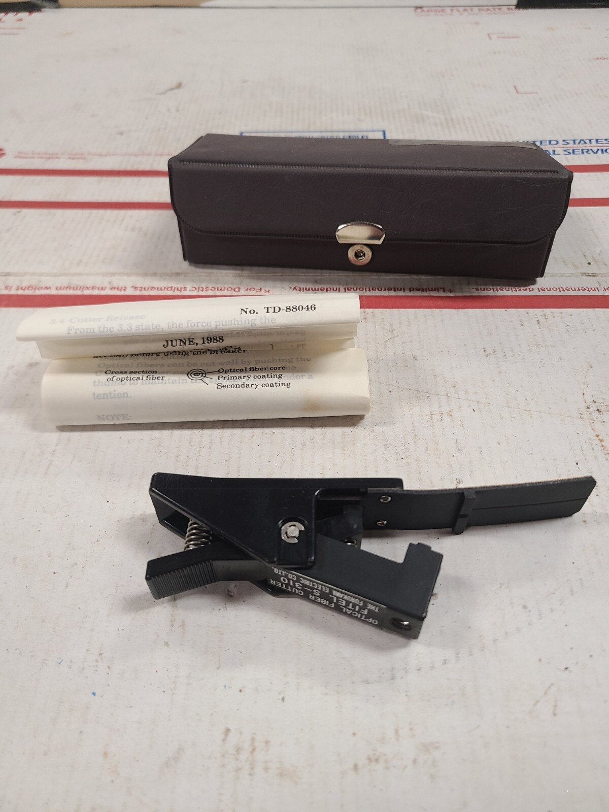 FITEL S-310 Optical Fiber Cutter w/Case - Furakawa Electric