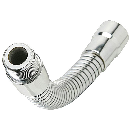 Peavey 6 INCH CHROME GOOSENECK With Male And Female 5/8-Inch Threads 381570 New