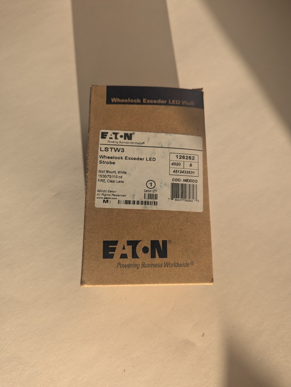 EATON WHEELOCK LSTW3