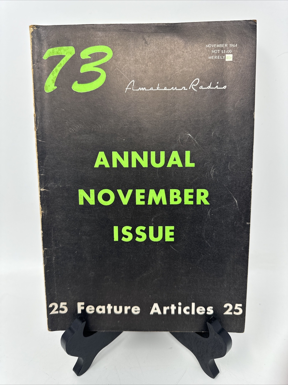 Vintage Amateur Radio 73 Magazine November 1964 HAM Radio Equipment Surplus