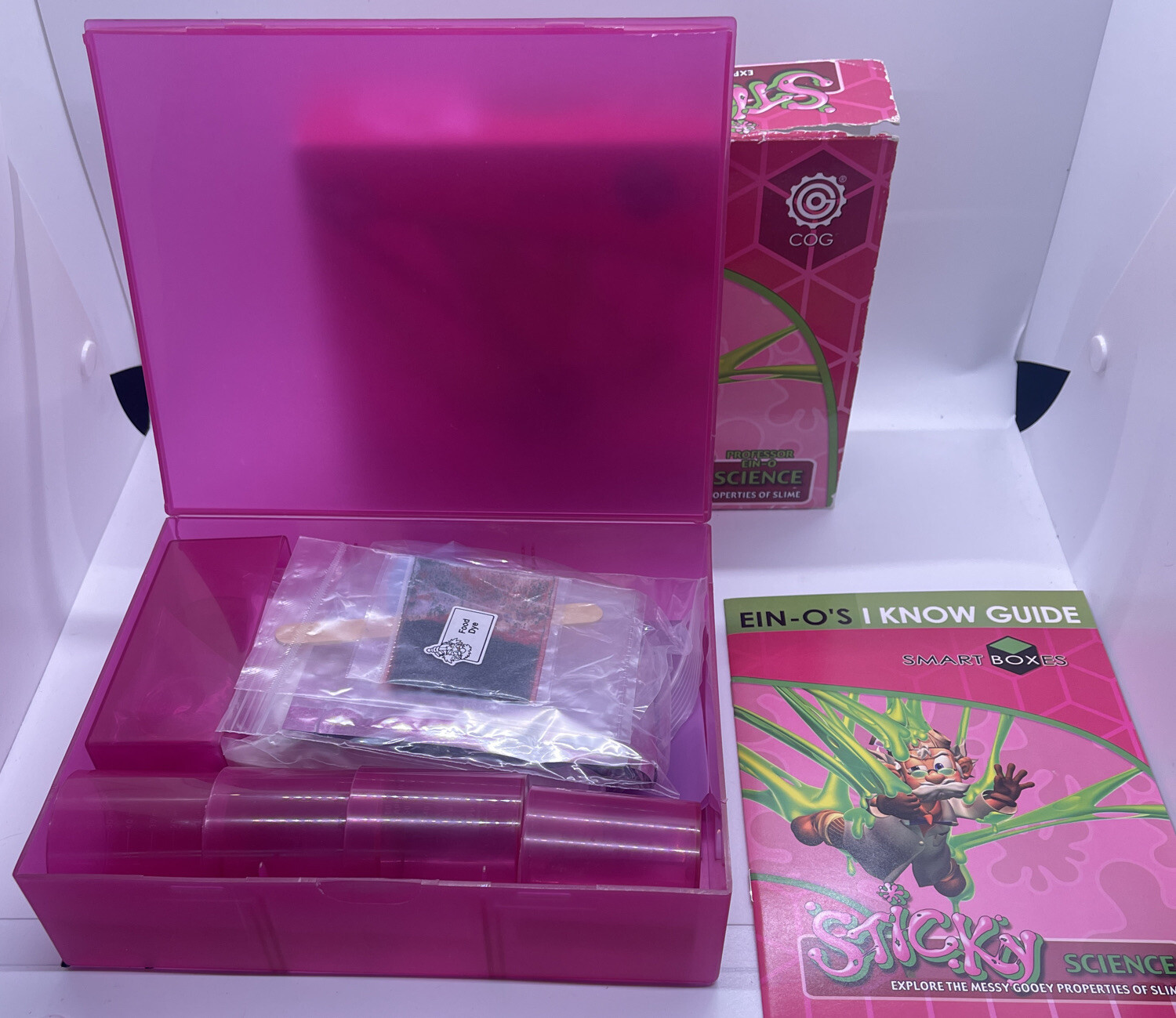 Sticky Science Kit by Professor Ein-O Smart Boxes Unused In Damaged Box