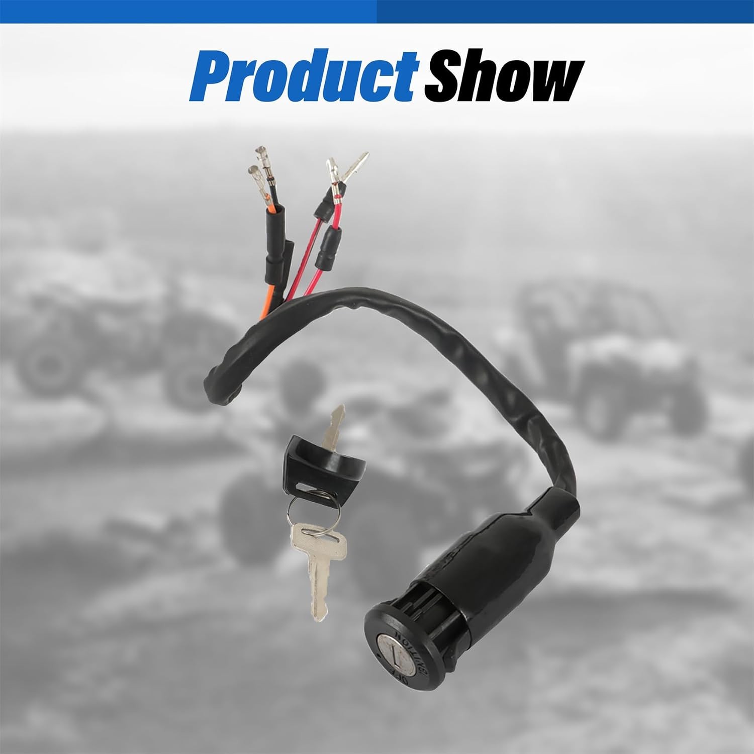 Honda FourTrax 300 TRX300 Ignition Switch Replacement Key Kit