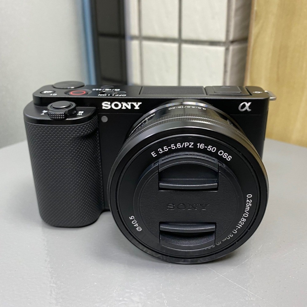 Sony Alpha ZV-E10 4K Mirrorless Digital Camera w/ 16-50mm Lens Tiltable Screen
